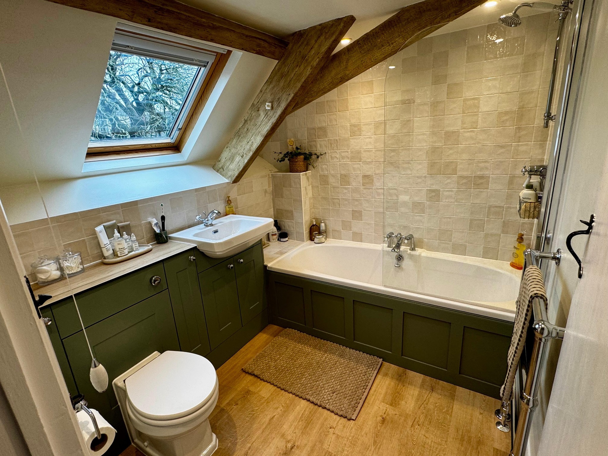 Bathroom renovation project