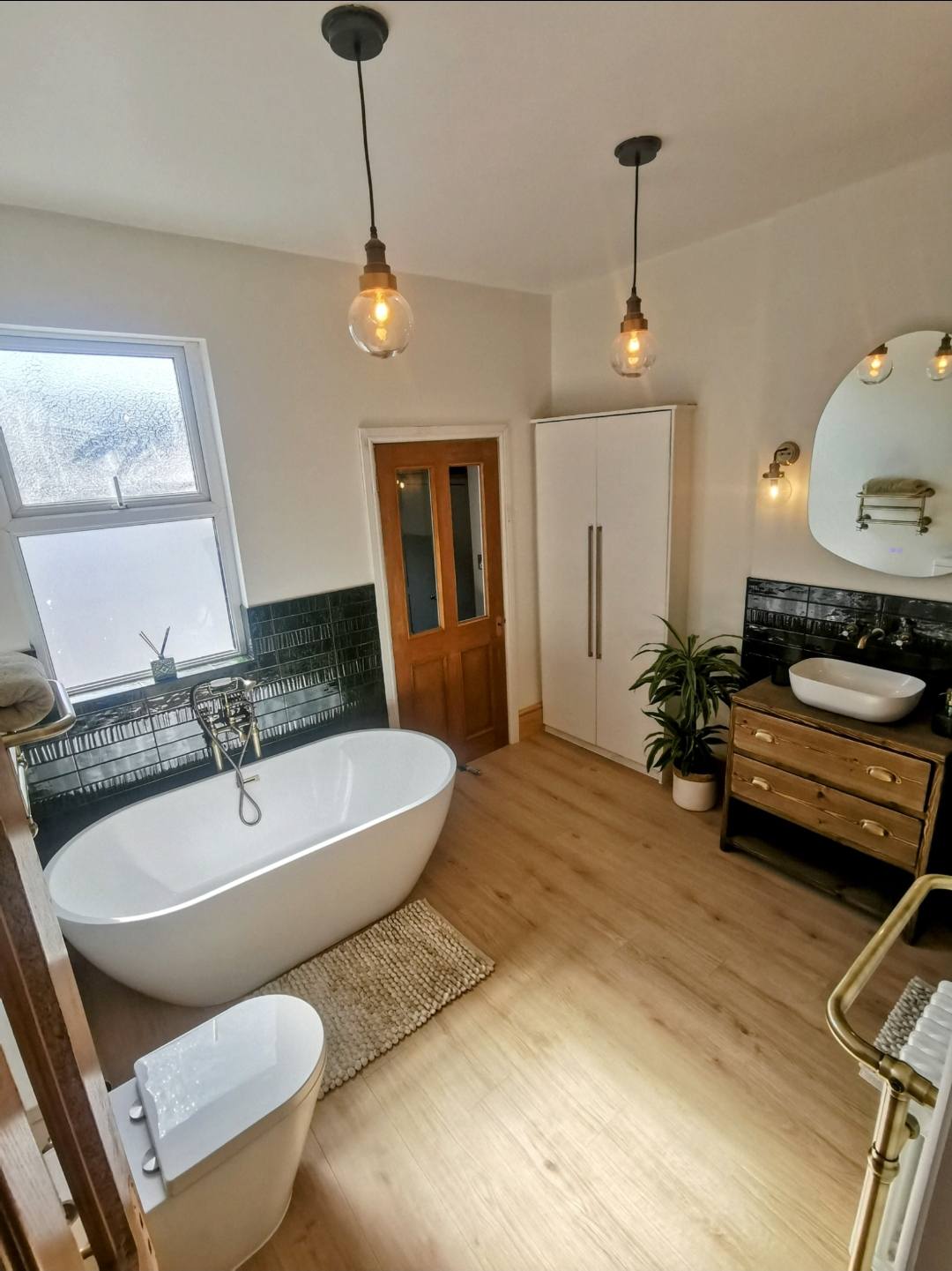 Modern bathroom installation