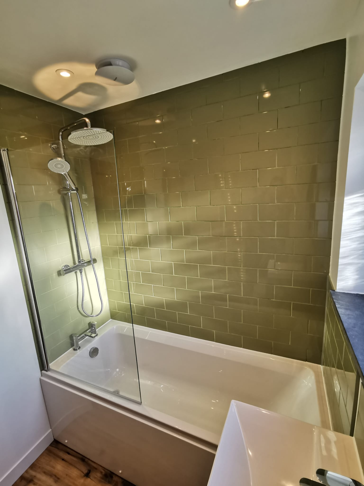 Professional bathroom renovation